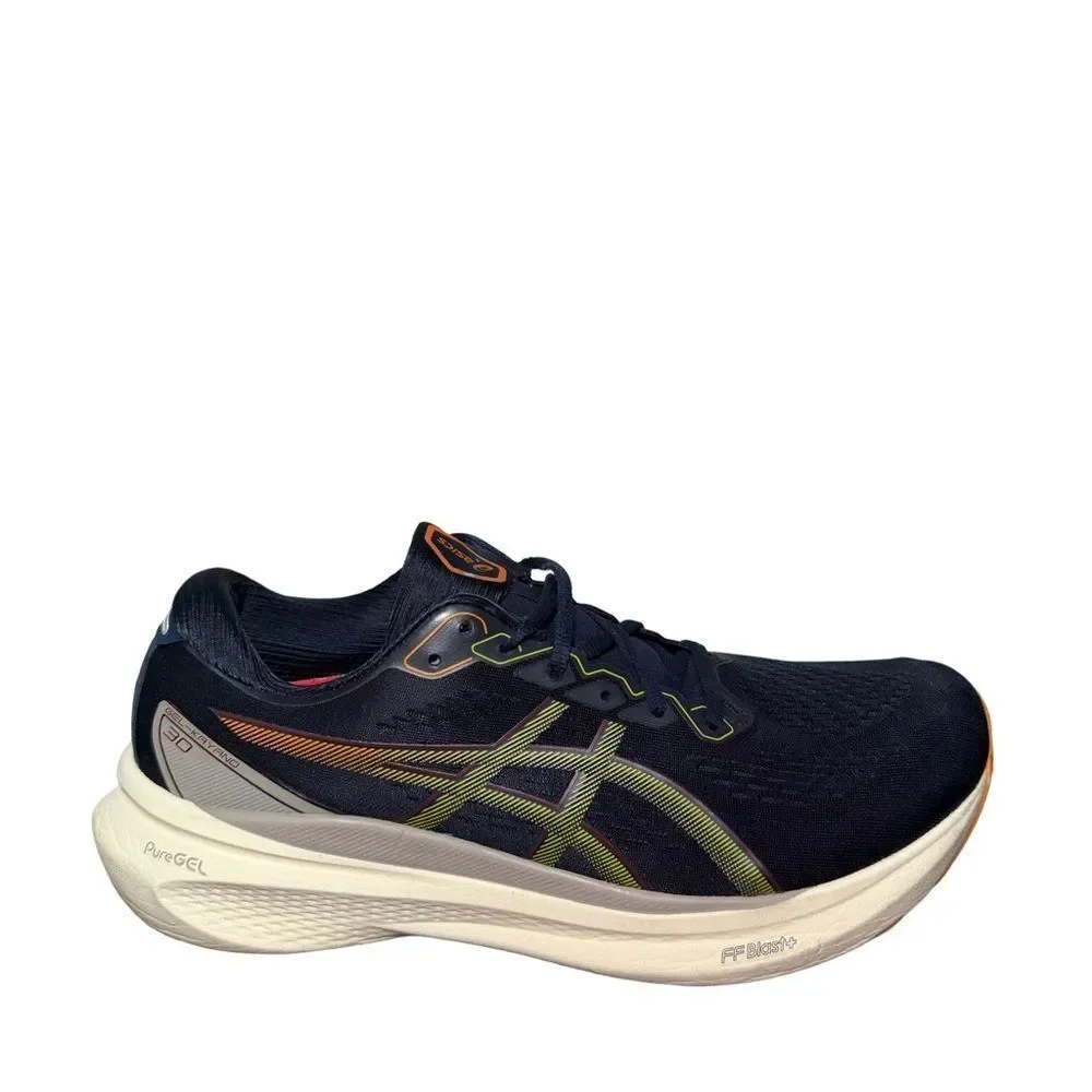 ASICS Navy and Lime Athletic Sneakers size 12